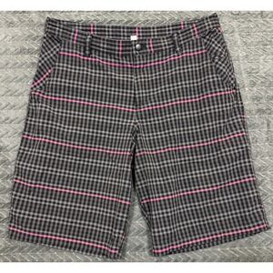Lululemon Shorts 10" Inseam Men Size 34 Golf Plaid Preppy
